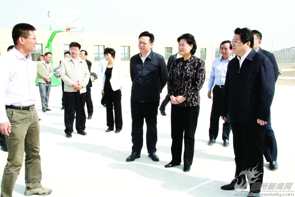 吴翠云来齐河调研_德州新闻网