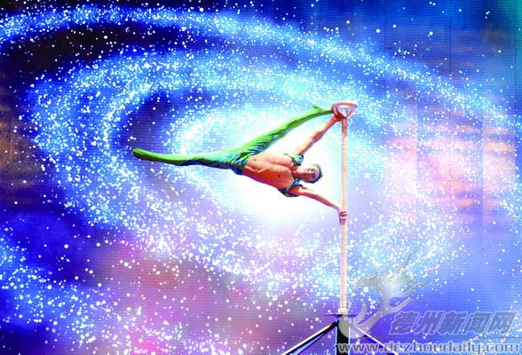 共沐春风非遗绽彩 宁津惠民杂技"大片范儿"