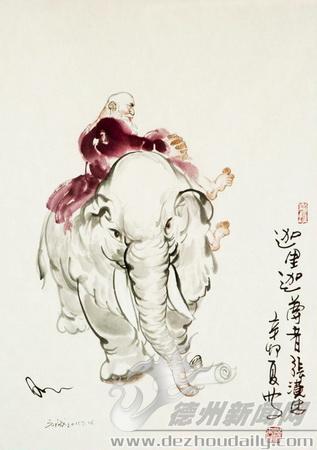 张汉忠水墨丹青漫笔生花