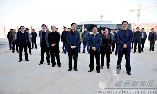 夏津县开展推动科学发展现场观摩活动