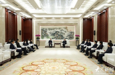林武会见国家金融监督管理总局党委书记、局长李云泽